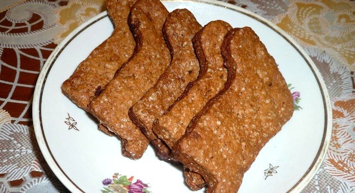 Хрустящее имбирное печенье