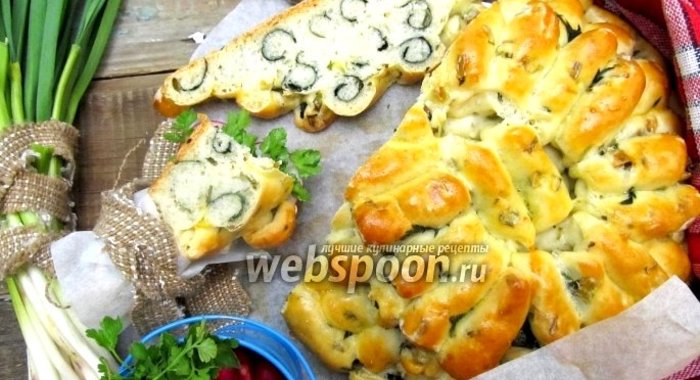 Ароматный хлеб с крапивой