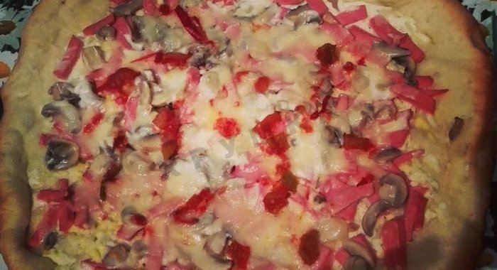 Нежная пицца