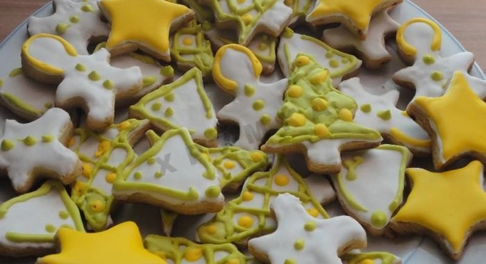 Новогоднее печенье