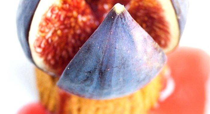 Тыквенные кексы с инжиром