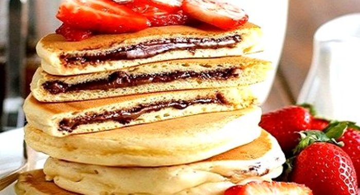 Панкейки с начинкой