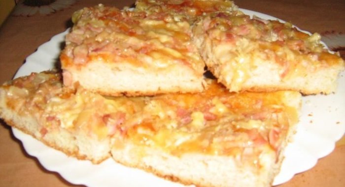 Пицца гавайская