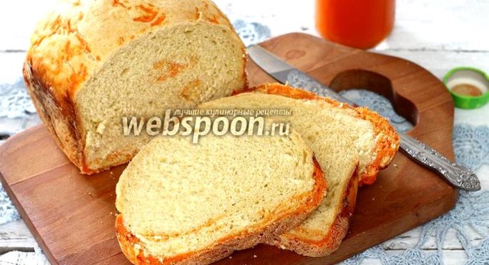 Морковный хлеб в хлебопечке