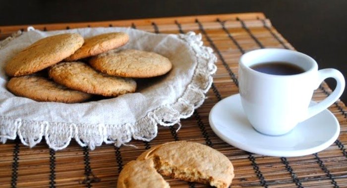 Веганское овсяное печенье