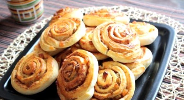 Завиванцы с корицей