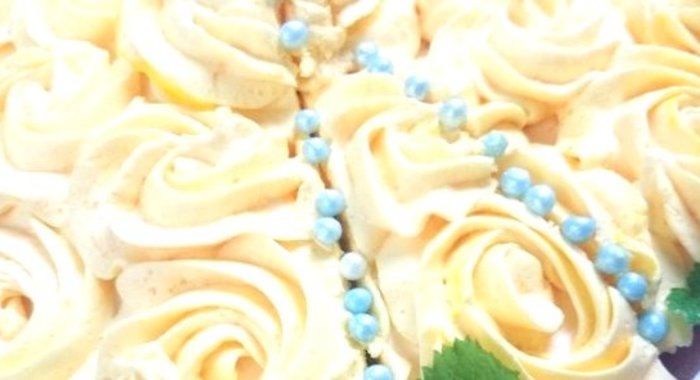 Kрем с желатином для торта