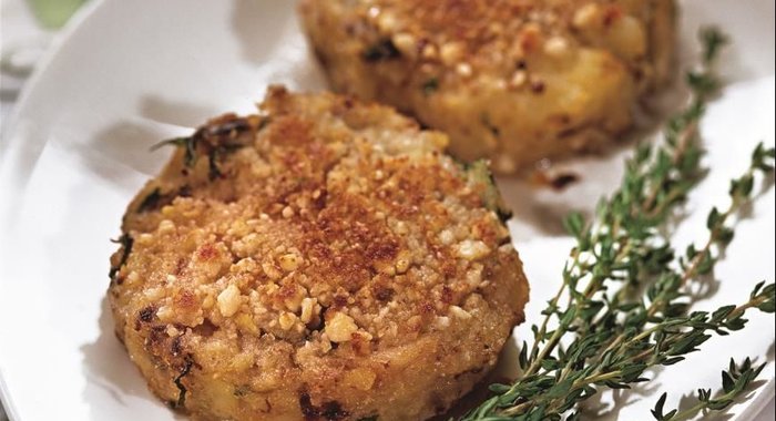 Котлеты из копченой рыбы