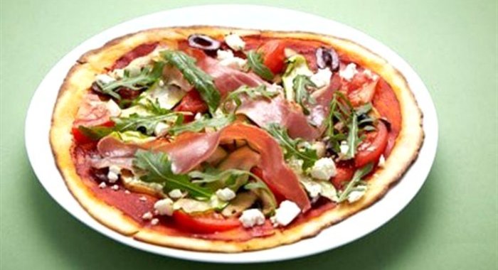 Полезная пицца