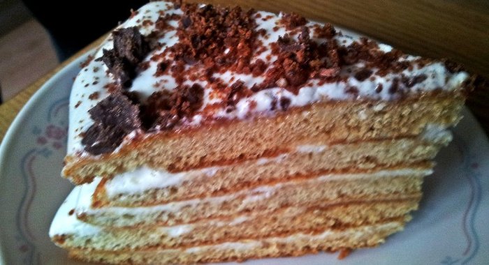 Торт медовый «Рыжик»