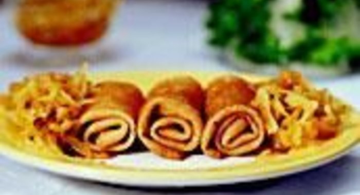 Блины со свининой по-датски