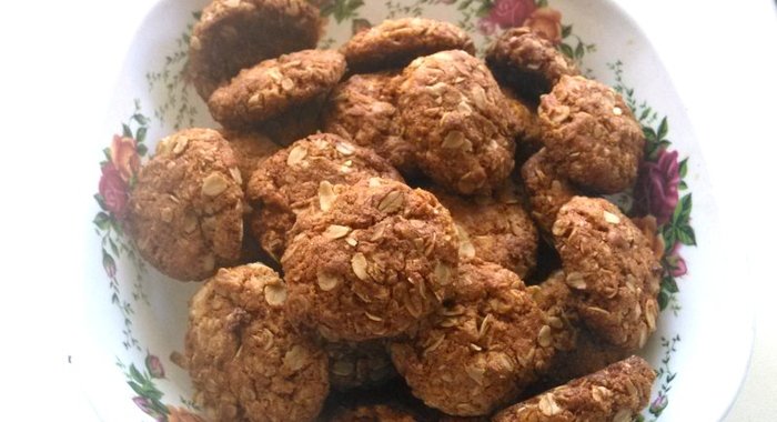 Традиционное австралийское печенье энзак (Anzac biscuits)