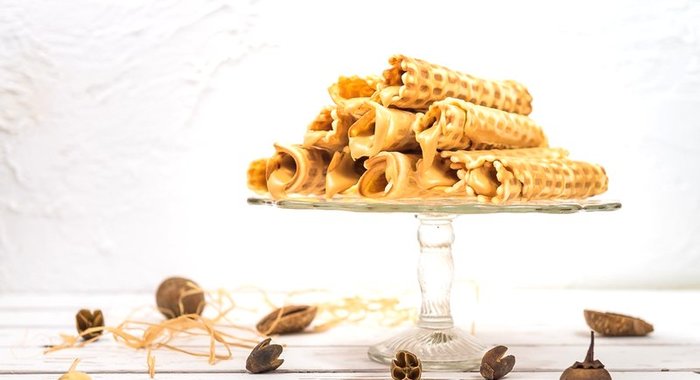 Вафельные трубочки мягкие