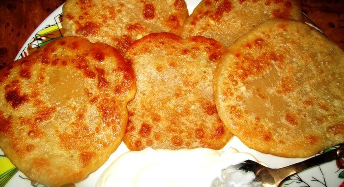 Ароматные блинчики на тесте без яиц