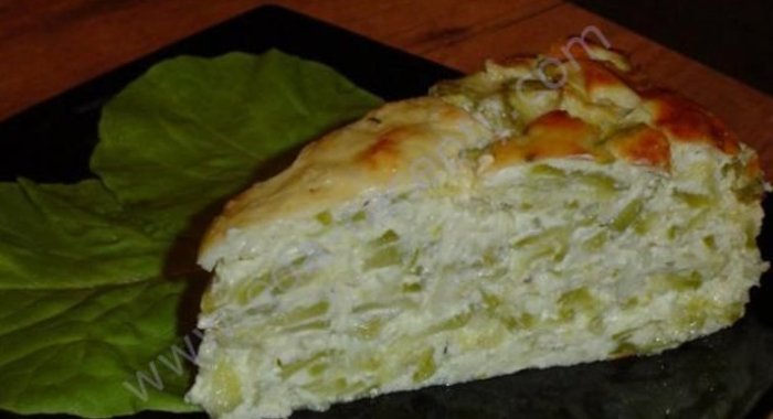 Запеканка из кабачков