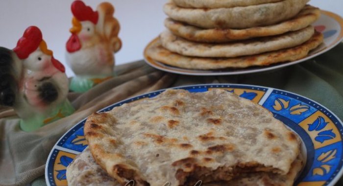 Лепёшки на минералке