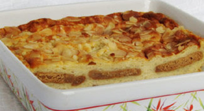 Творожно-рисовая запеканка с пряниками