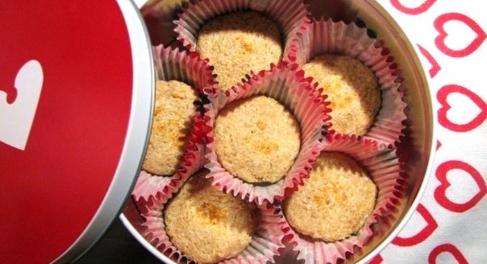 Творожное печенье с отрубями