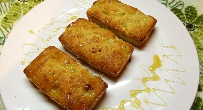 Имбирные кексы с грушей