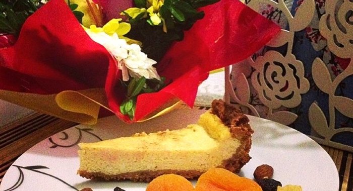 Ванильный чизкейк