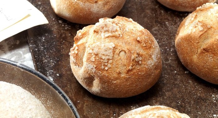 Пшенично-цельнозерновые булочки