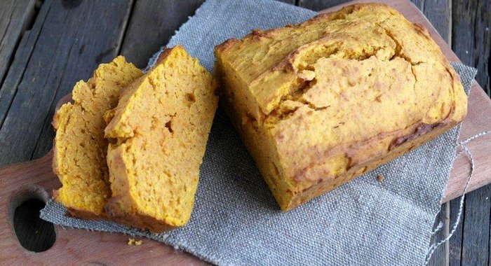 Кукурузный хлеб с тыквой