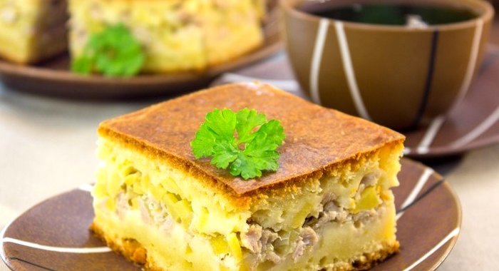 Мясной пирог