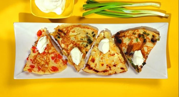 Блины с припеком