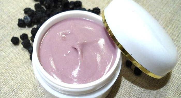 Черничный крем для торта