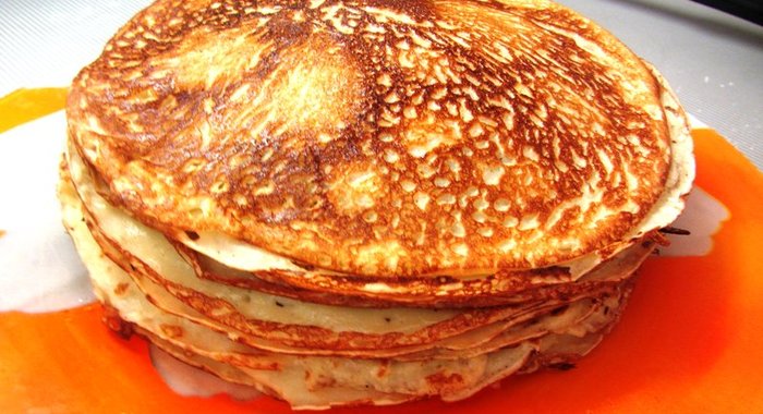 Блины на молоке тонкие