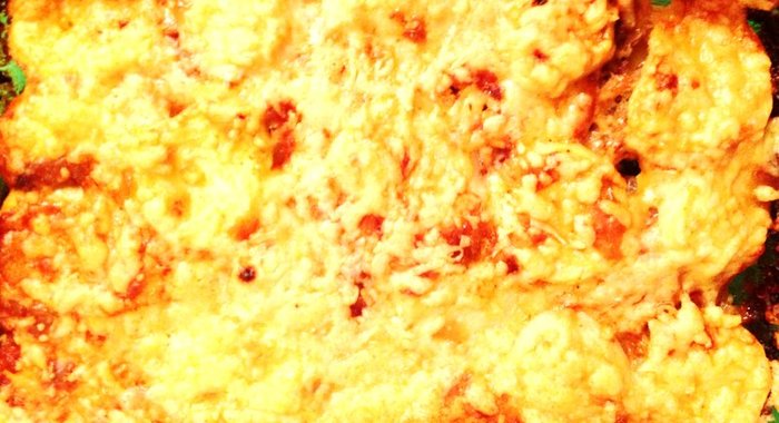 Картофельная запеканка с мясом и сладким луком