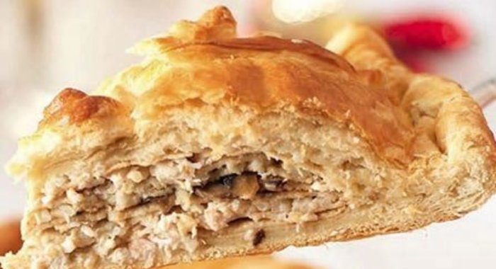 Тесто для курника на молоке