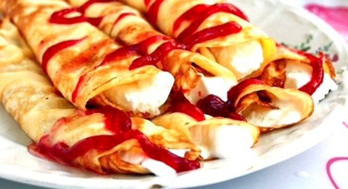 Нежные тонкие блинчики на молоке