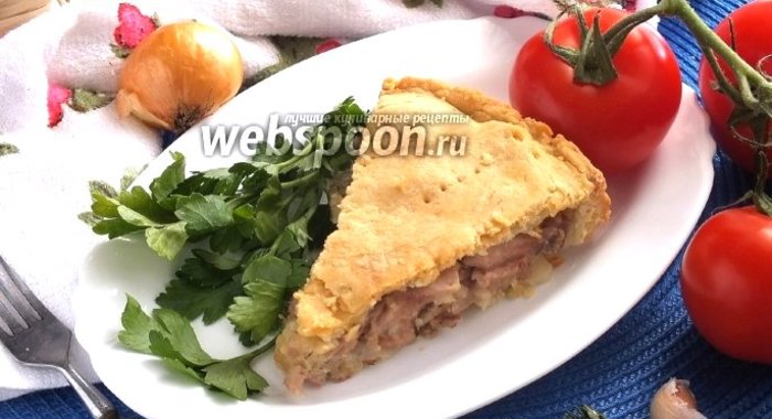 Пирог с цыплёнком