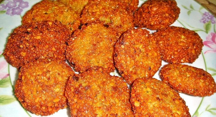 Котлеты из гороха вегетарианские