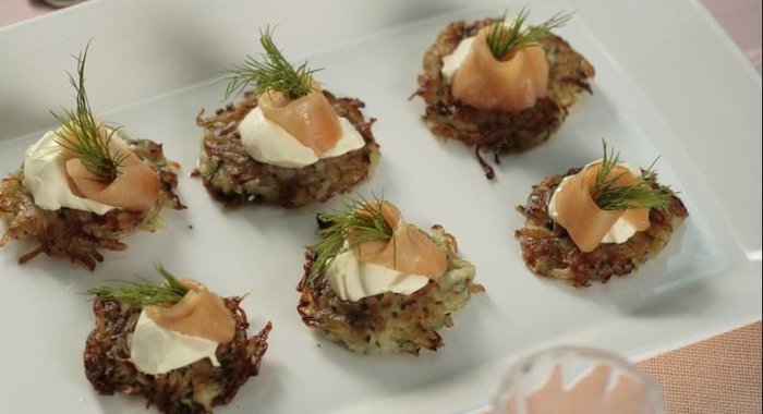 Кружевные картофельные блинчики