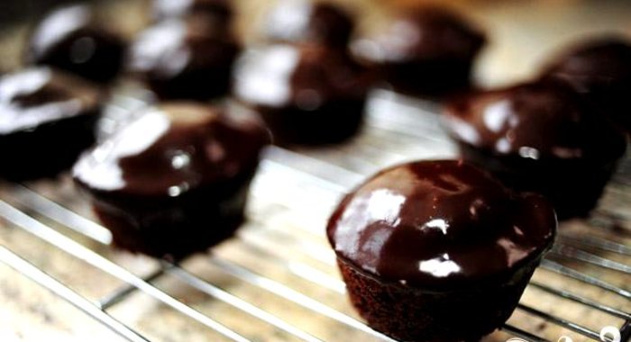 Шоколадные кексики