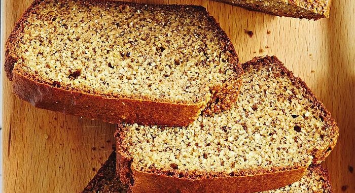 Хлеб на яйцах без глютена и дрожжей