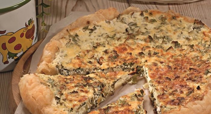 Пирог с зеленью