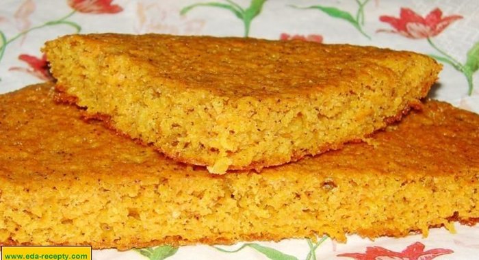 Морковный кекс с медом