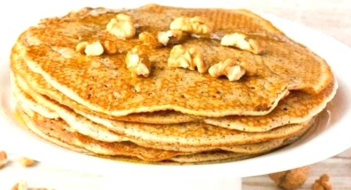 Блины с грецким орехом