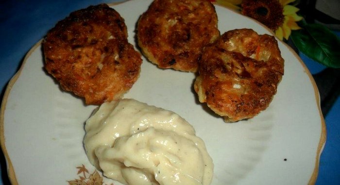 Котлеты из квашенной капусты