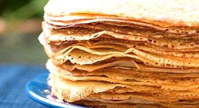 Тесто для тонких блинчиков