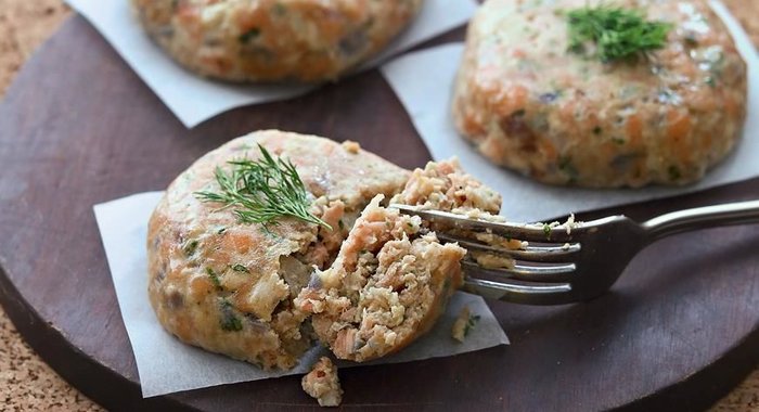 Рыбно-овощные котлеты