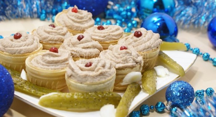 Паштет рыбный «Нежные корзинки»