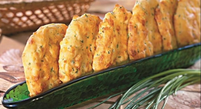 Печенье с зеленым луком