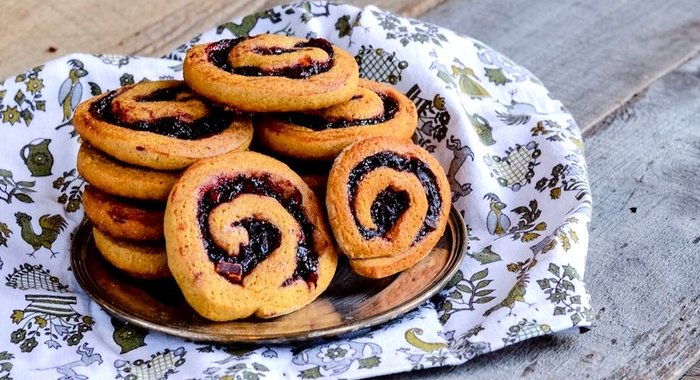 Печенье с клюквой