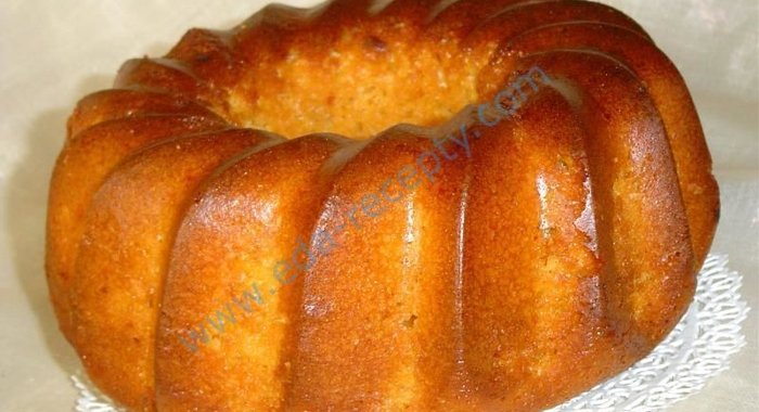 Кекс со сгущенкой