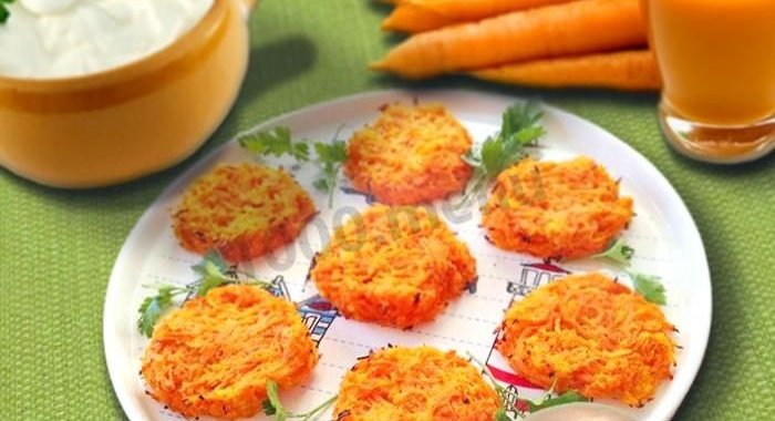 Котлеты морковные на пару в мультиварке
