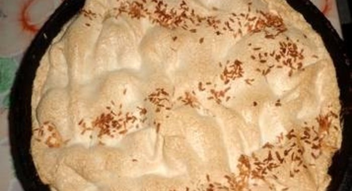 Пирог с безе